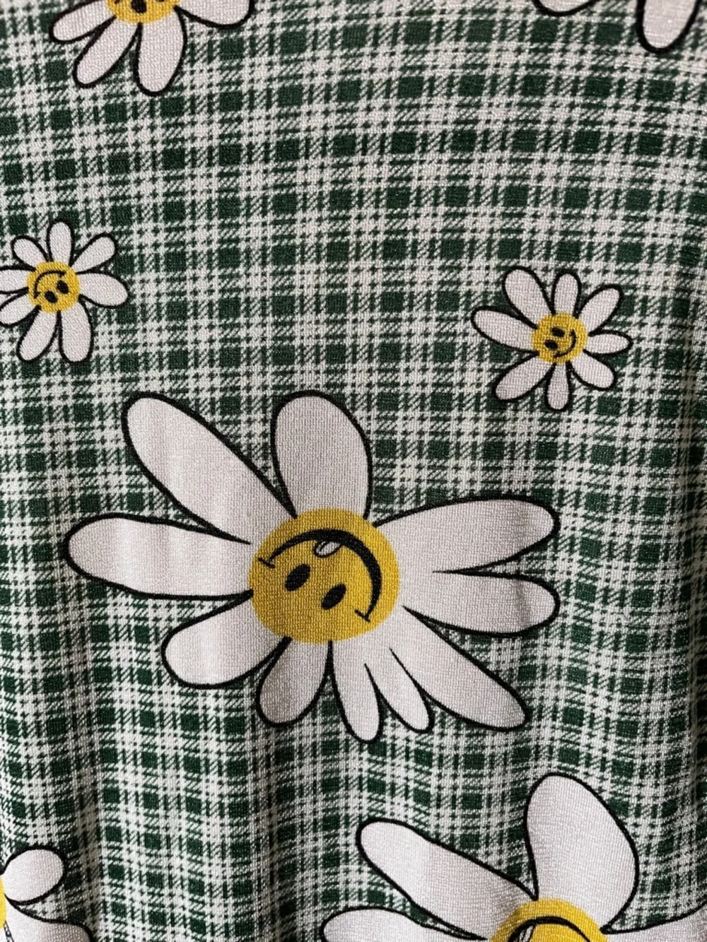 Super Cute Hippie Happy Daisies Print Tee. Women’s Small. Stretchy and Fun Top - Picture 4 of 6